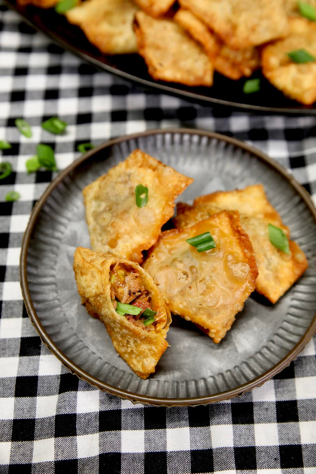 Crispy Chicken Wontons