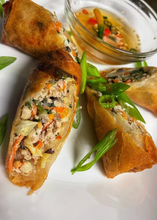 Load image into Gallery viewer, Shrimp &amp; Bamboo Spring Rolls (4)
