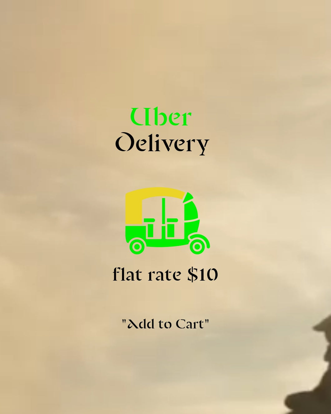 Uber Courier Delivery ($10)