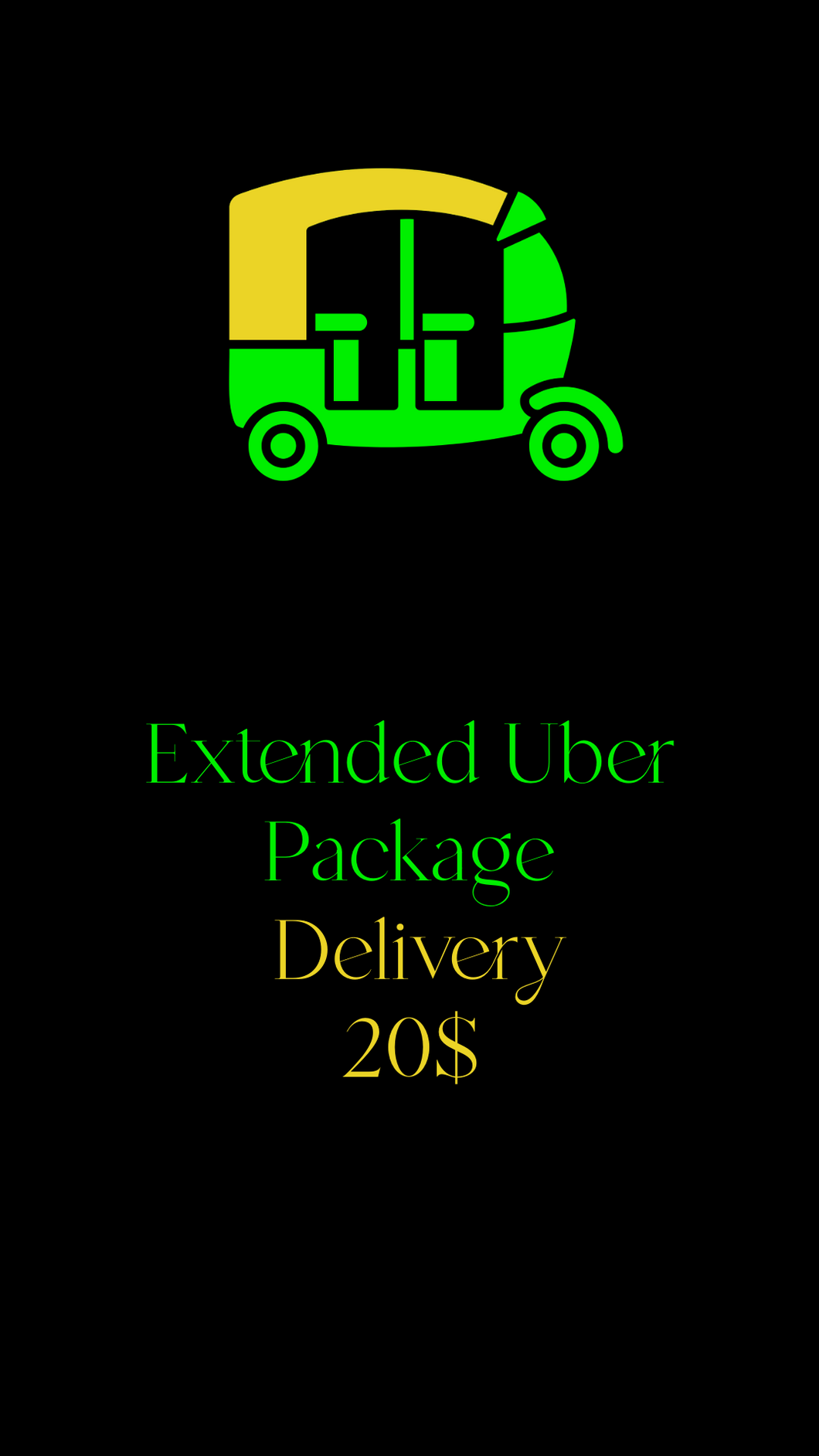 Extended Package Delivery $20