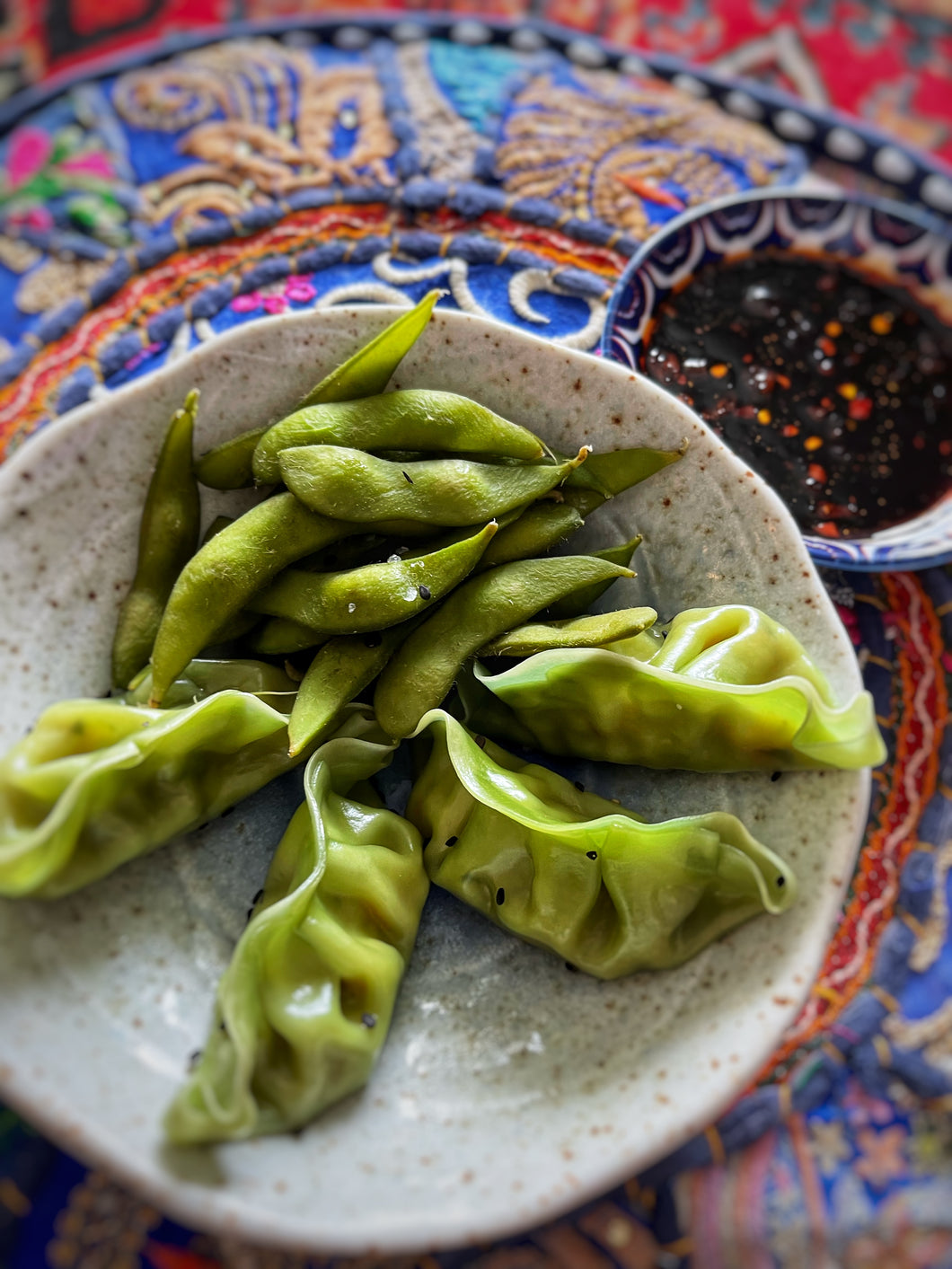 Edamame Dumplings
