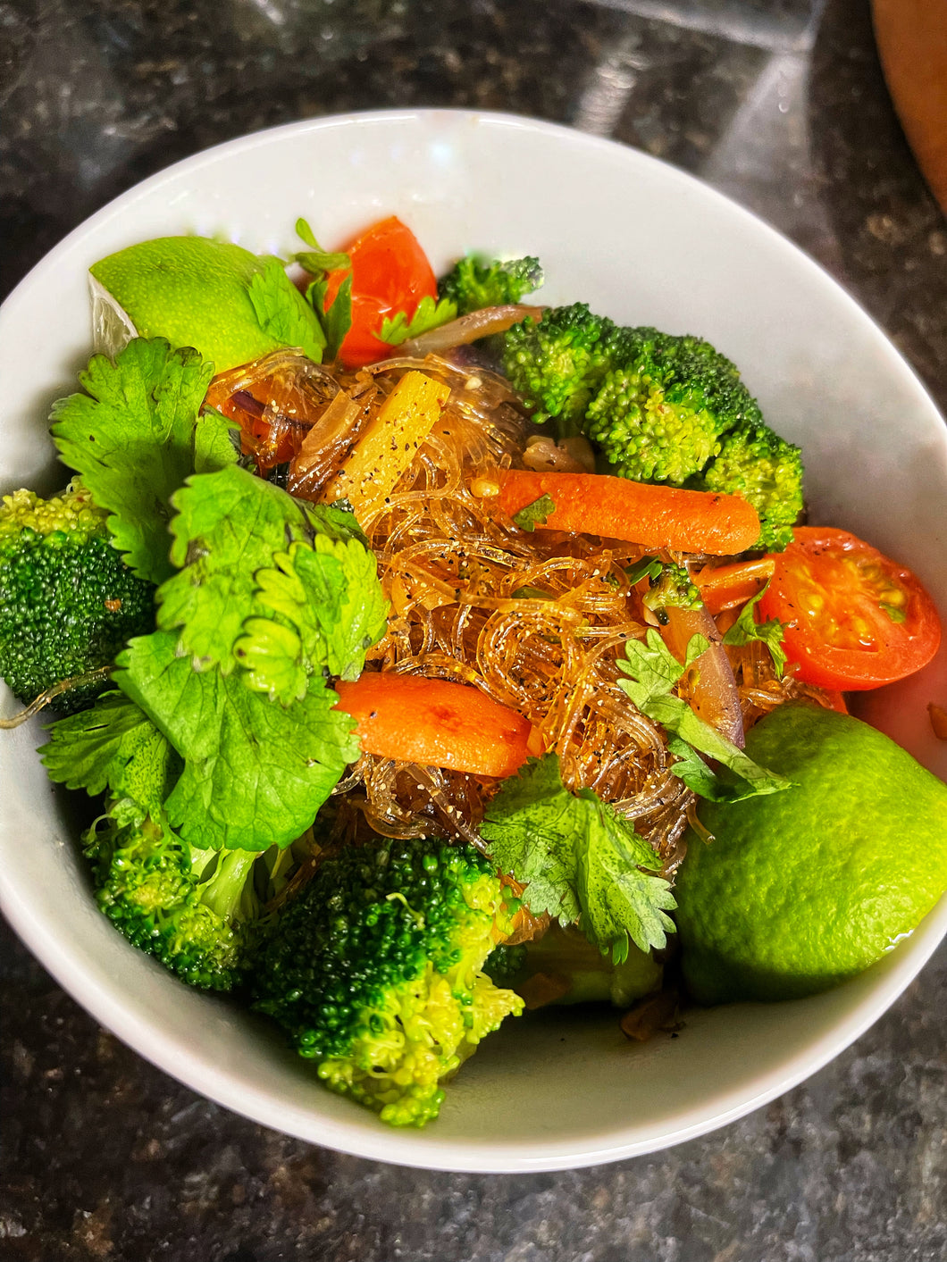 Pad Won Sen (Glass Noodles)